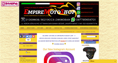 Desktop Screenshot of empiremotoshop.com